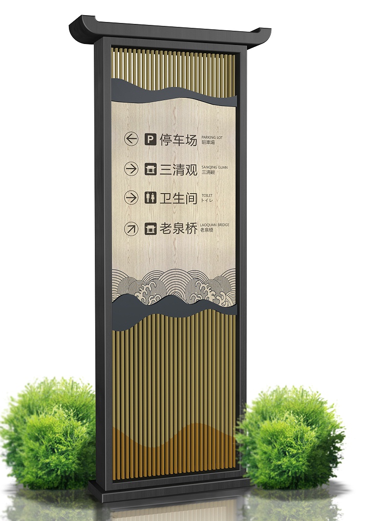 景区指示牌