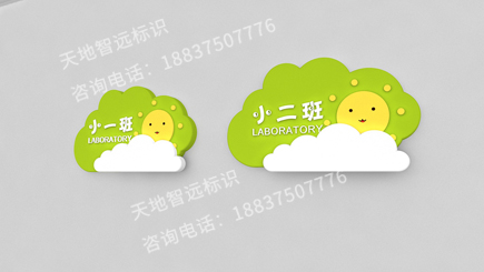 学校教室门牌