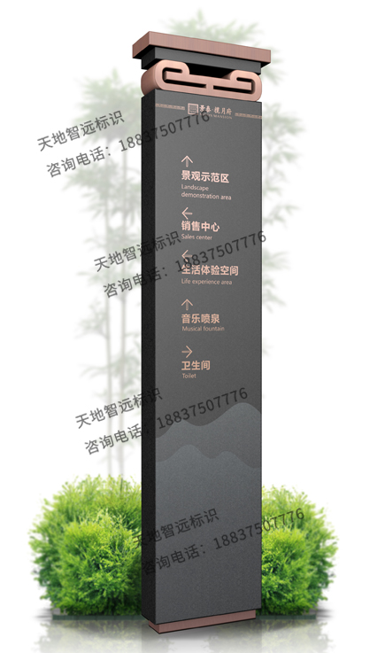 商业地产标识牌