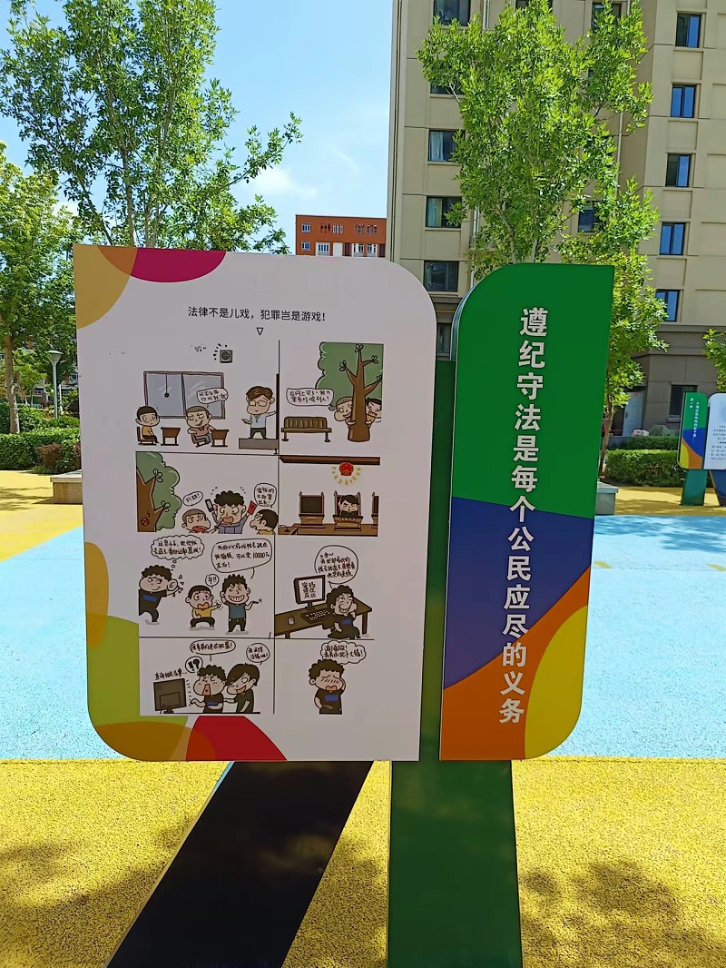 社区标识牌