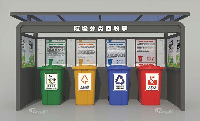 垃圾站亭