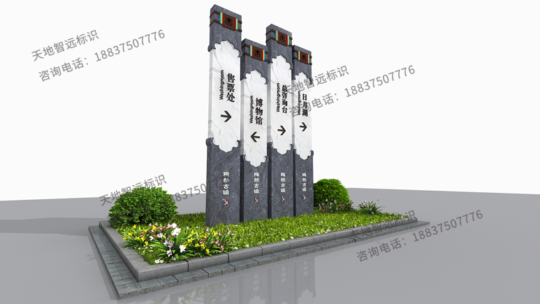 旅游景区方向指引标识