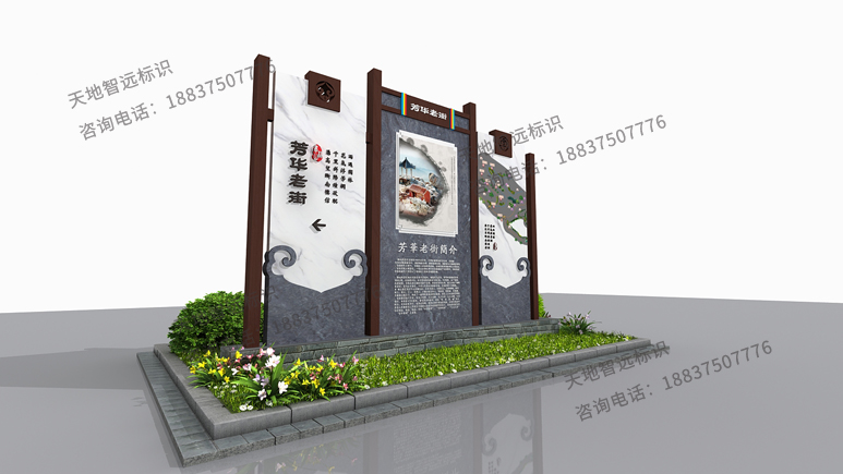 旅游景点介绍宣传栏
